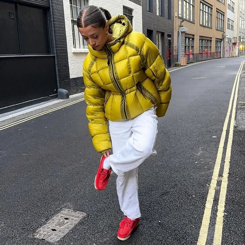 High Street Women’s Hooded Puffer Jacket