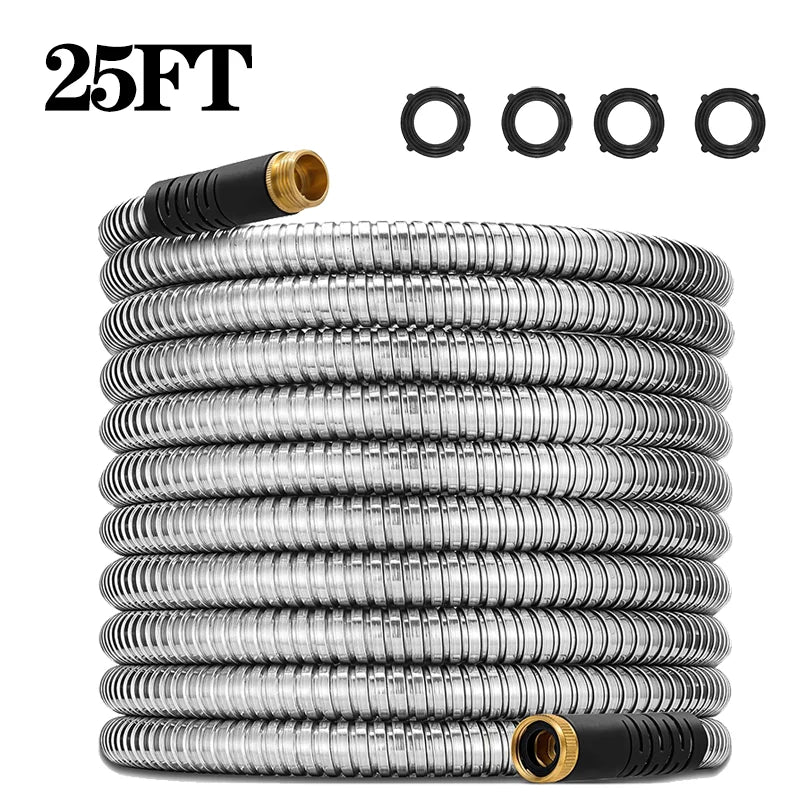 100ft Stainless Steel Garden Hose