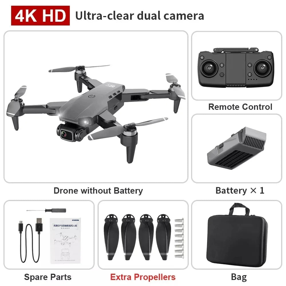 L900 Pro 4K GPS Foldable Drone