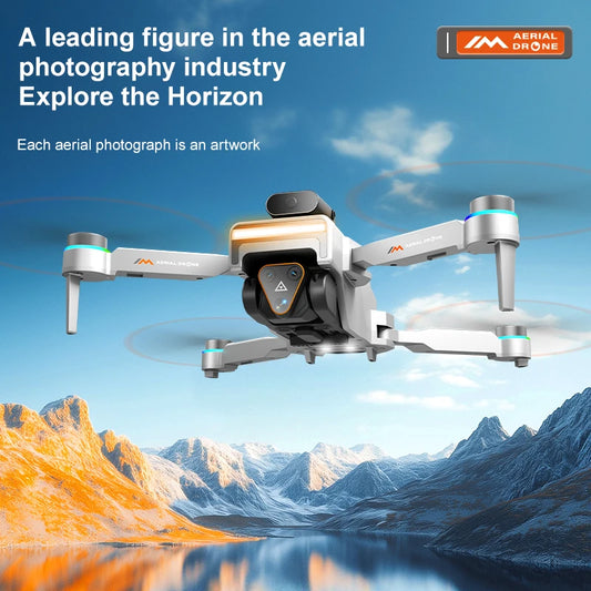 M4 8K HD Triple-Camera Drone With Integrated Screen