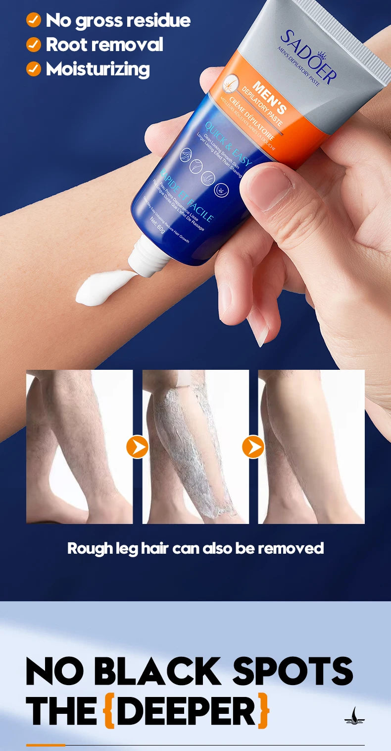 Men's Gentle Hair Removal Cream