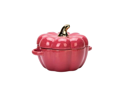 Beautiful and elegant pumpkin ceramic bowl