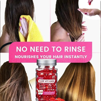 Moroccan Argan Vitamin Oil Hair Capsules