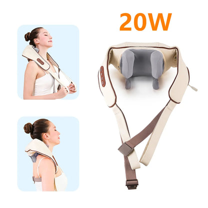 26W Neck, Shoulder & Back Kneading Massager