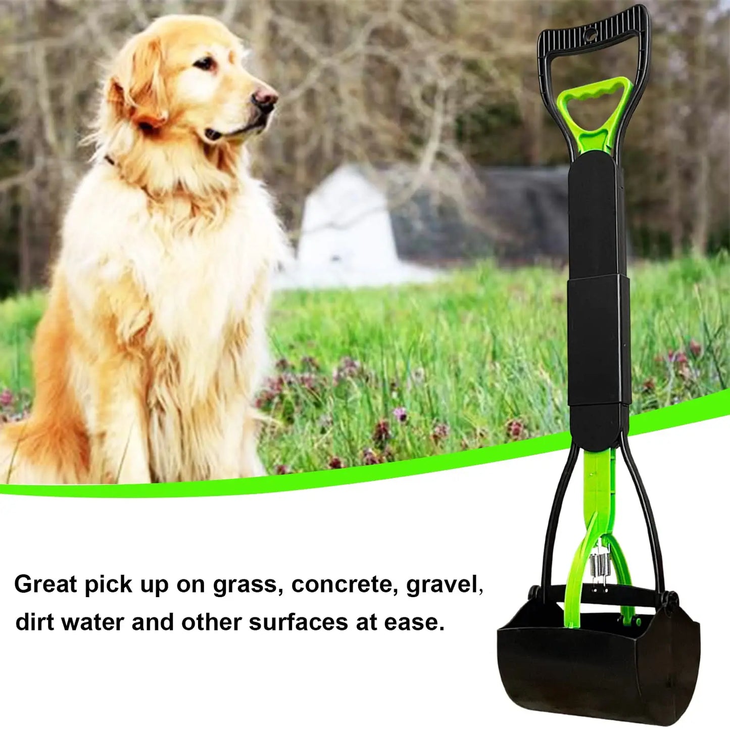 Portable Foldable Dog Waste Scooper