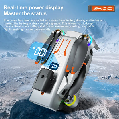 M4 8K HD Triple-Camera Drone With Integrated Screen