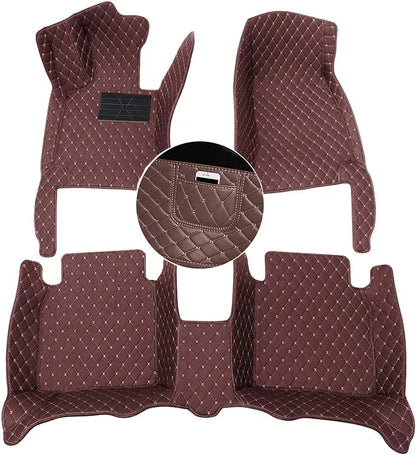 Luxury Waterproof Leather Car Floor Mats