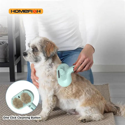 Steam Spray Dog Grooming Brush