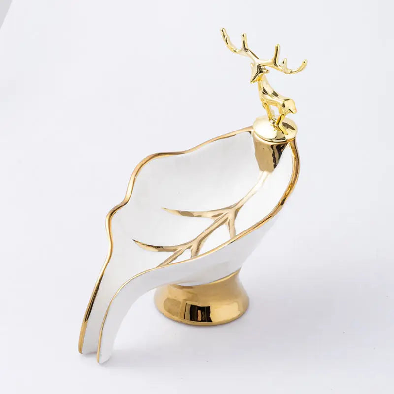 Leaf Ceramic Soap Dish