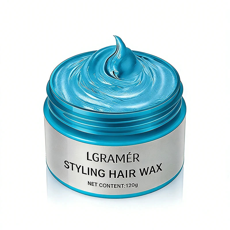 9 Colors Temporary Hair Color Wax Disposable One-Time Use Washable Hair Dye Cream for Party Cosplay DIY Hair Styling