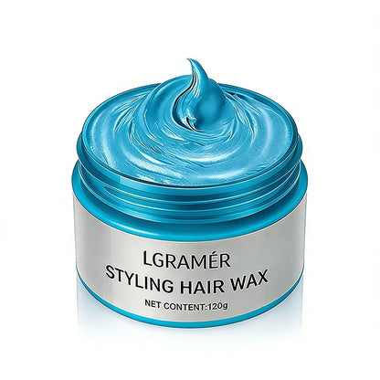 9 Colors Temporary Hair Color Wax Disposable One-Time Use Washable Hair Dye Cream for Party Cosplay DIY Hair Styling