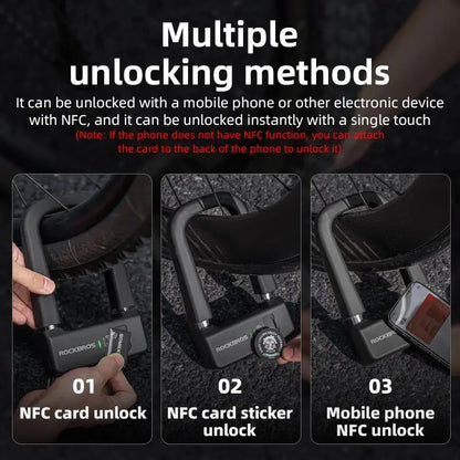 U-Shaped Padlock - Smart Security For Your Outing