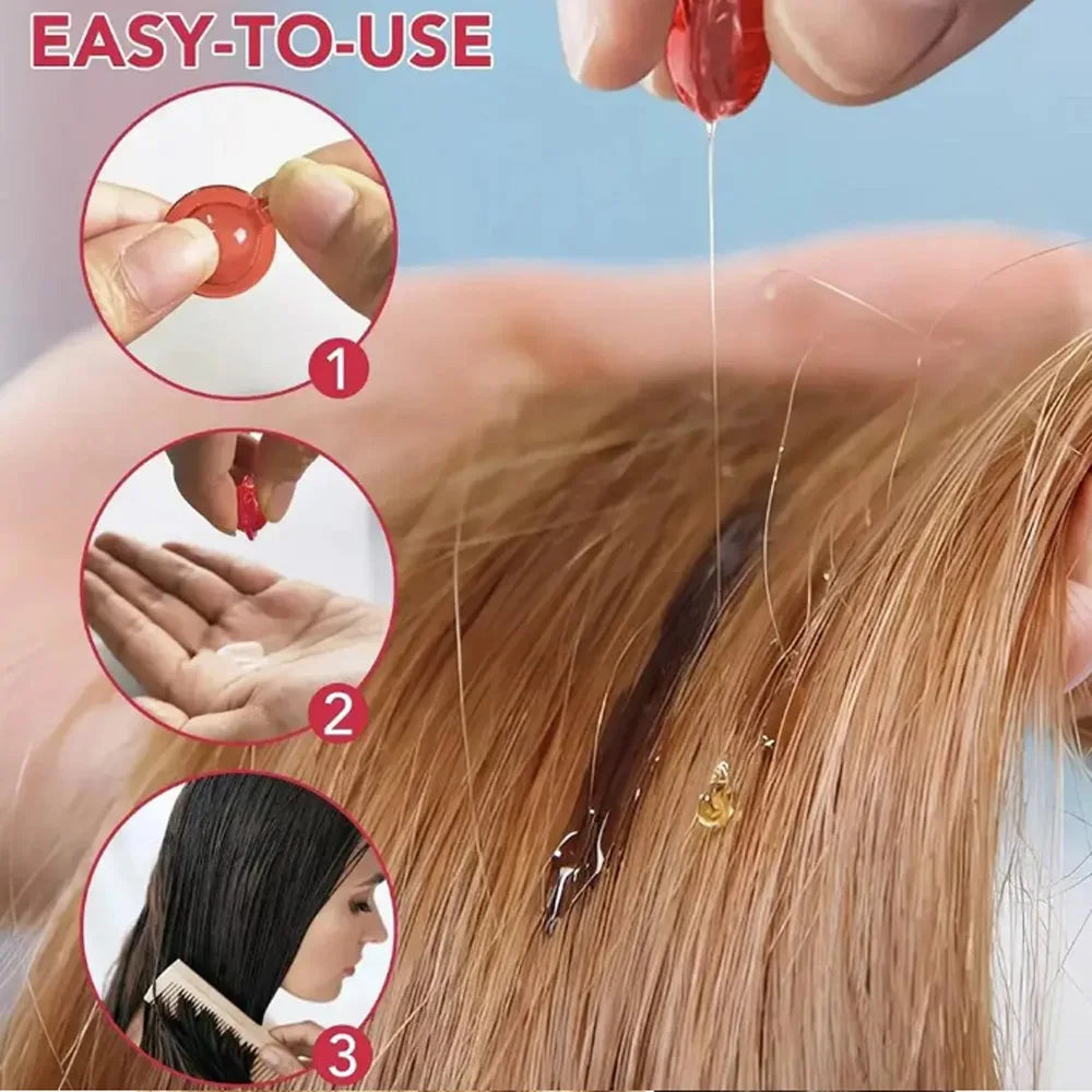 Moroccan Argan Vitamin Oil Hair Capsules