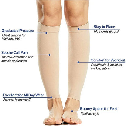 Relieve leg fatigue and improve blood circulation with graduated compression stockings