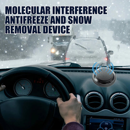 Anti-Freeze Electromagnetic Car Snow Removal Device