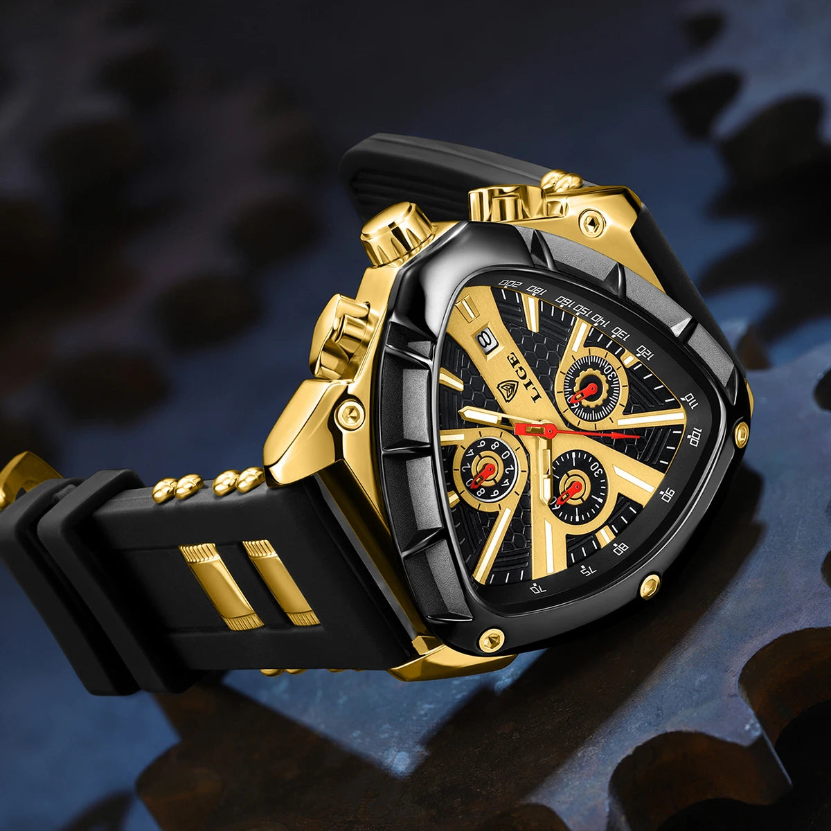 LIGE Men’s Sport Watch – Bold Design, Ultimate Performance