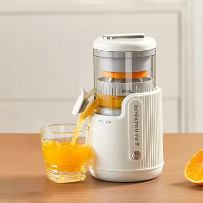 Large-Diameter Orange Juicer with Juice & Pulp Separator