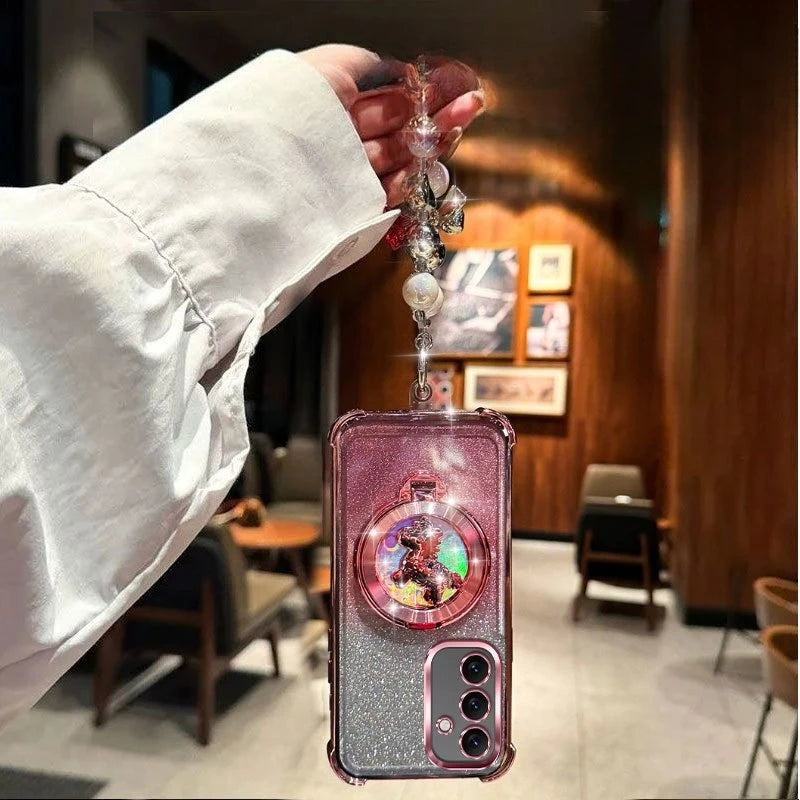 G7 A16 A26 A36 A56 A06 A15 A25 A35 A55 A14 A24 A34 A54 5G Bracket bracelet Case for Samsung Galaxy A17 A07 A37 A5