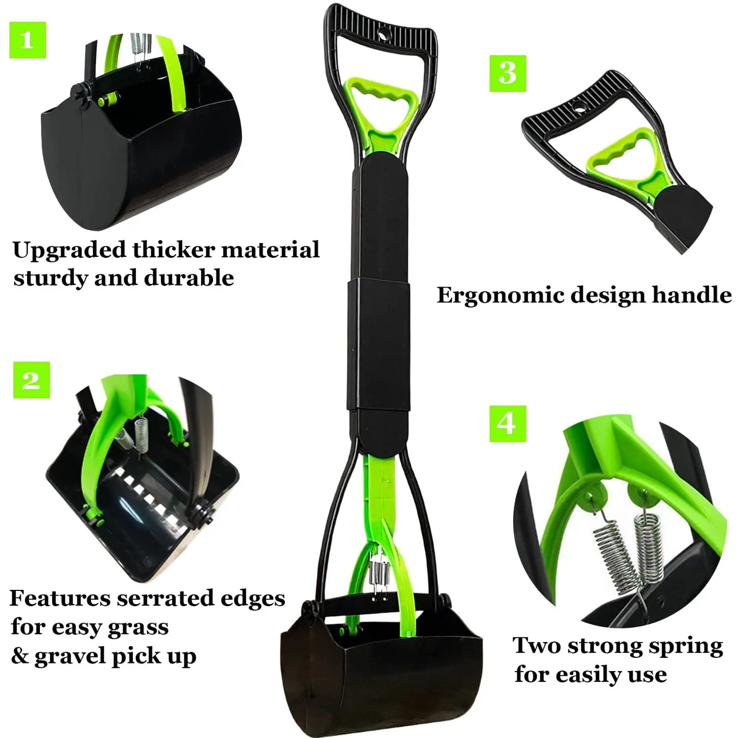 Portable Foldable Dog Waste Scooper