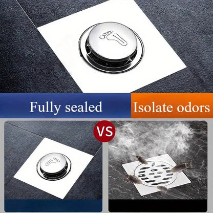 Premium Pop-Up Anti-Odour Floor Drain Cover