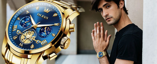 Luxury Moonphase Roman Dial Watch