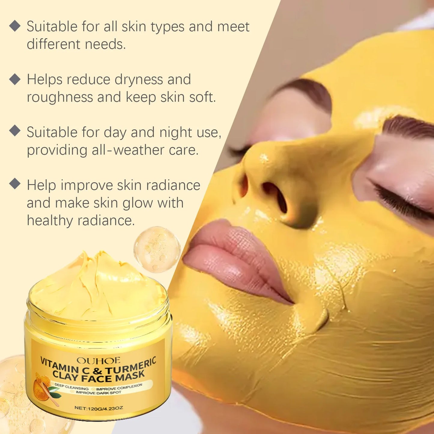 Radiant Renewal Triple-Action Exfoliating Facial Mask