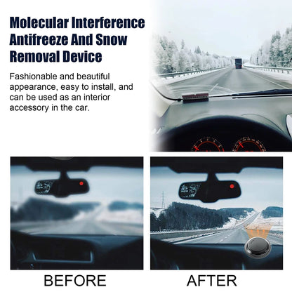 Anti-Freeze Electromagnetic Car Snow Removal Device