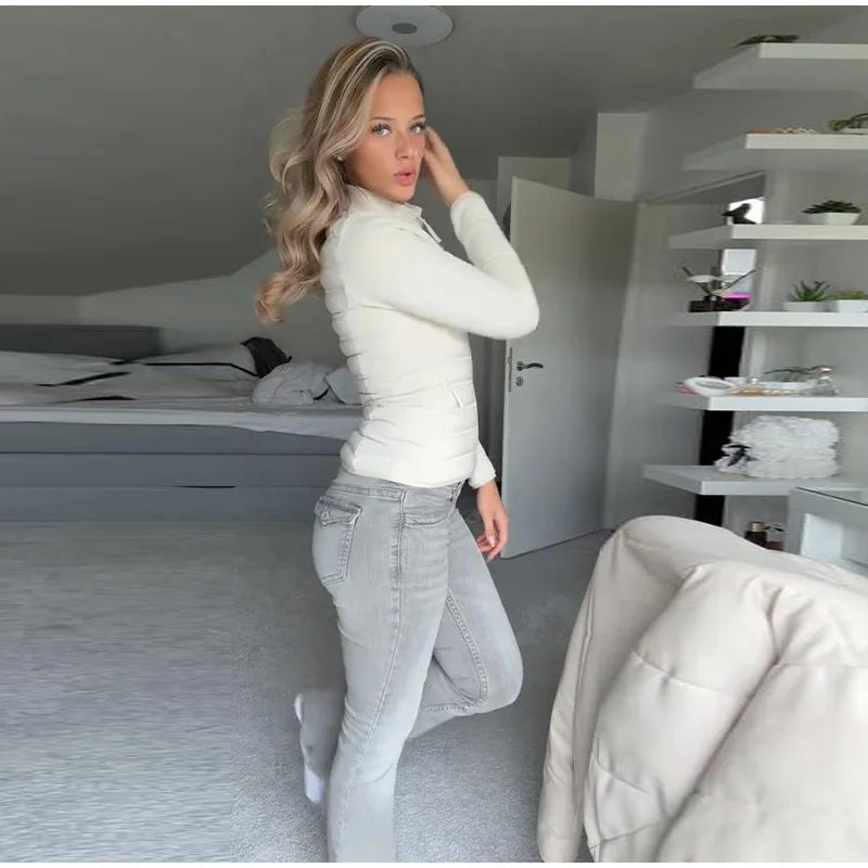 Women’s Elegant Quilted Cotton Jacket