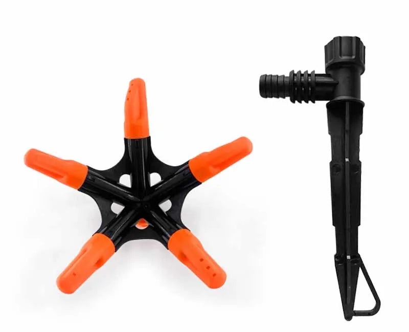 360° Automatic Rotating Garden Sprinkler for Wide & Even Water Coverage