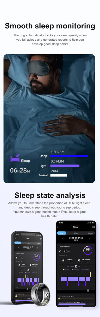 R06 Smart Ring - Monitor Your Health