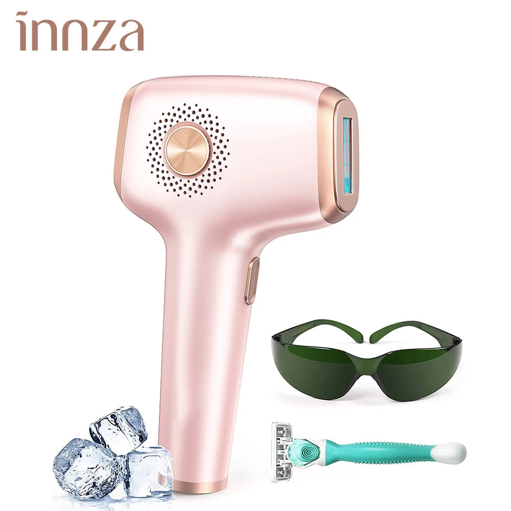 **Achieve Silky-Smooth Skin with Advanced IPL Hair Removal & Ice Cooling Comfort**