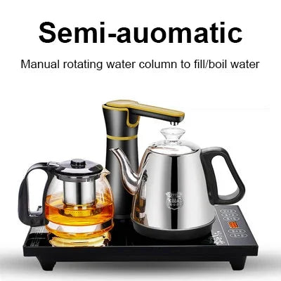 SmartHeat Stainless Steel Electric Kettle Set