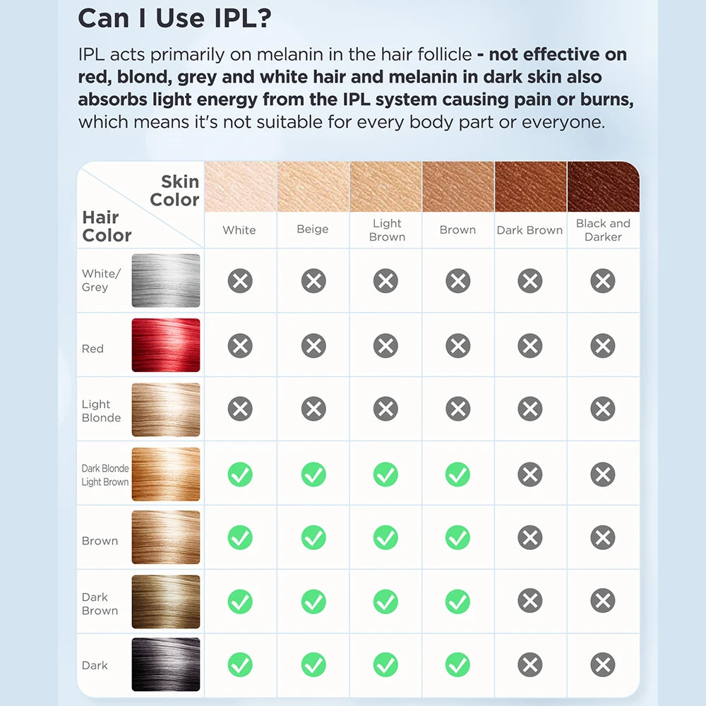 **Achieve Silky-Smooth Skin with Advanced IPL Hair Removal & Ice Cooling Comfort**