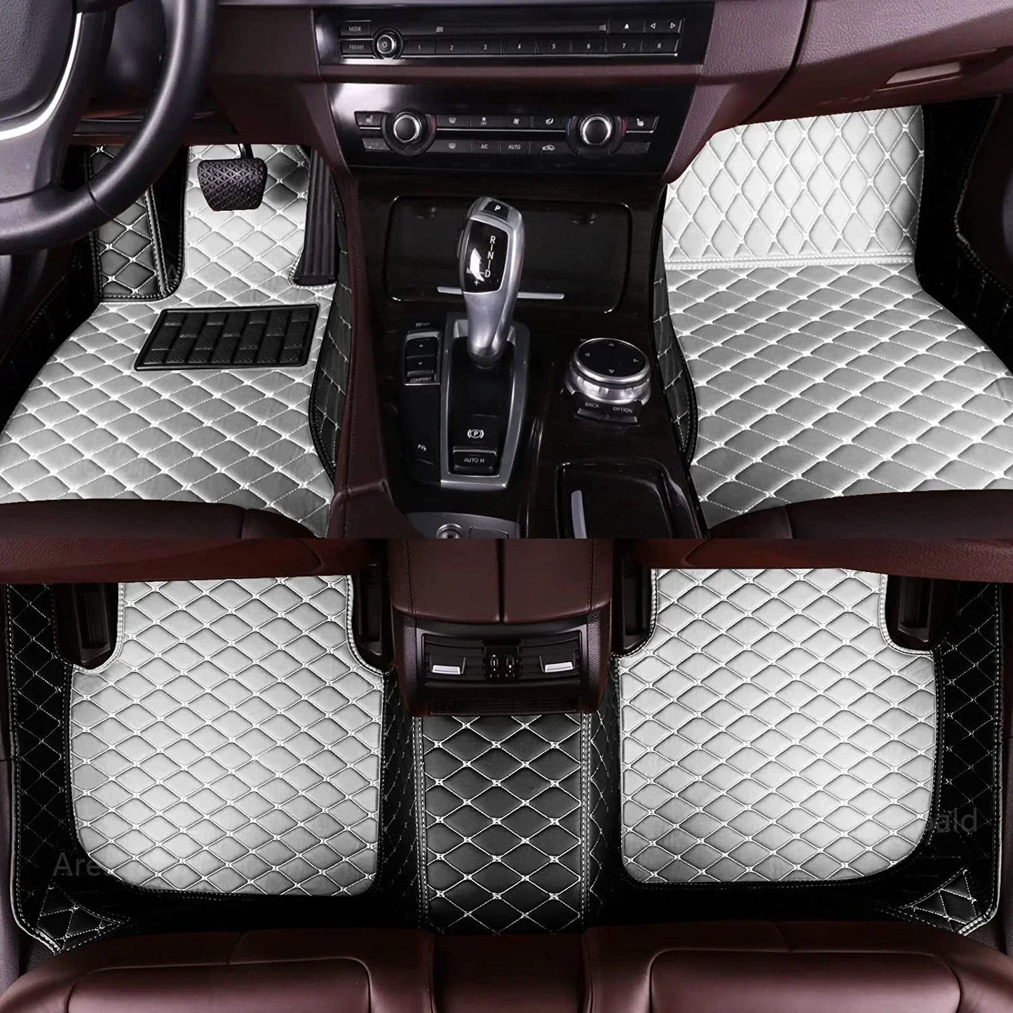 Luxury Waterproof Leather Car Floor Mats