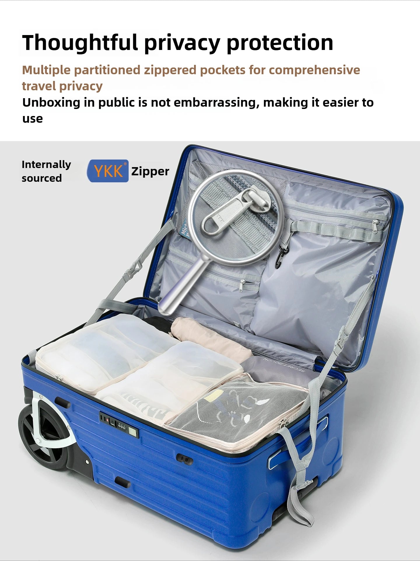 Camping Suitcase with Portable Table