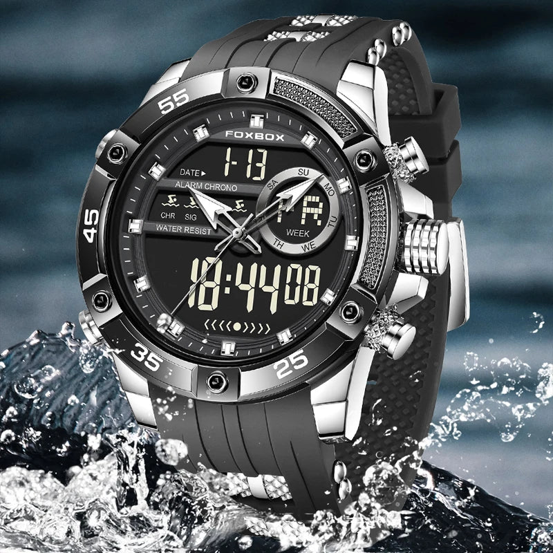 LIGE Elite Men’s Multifunction Sport Wristwatch – Precision Meets Modern Strength