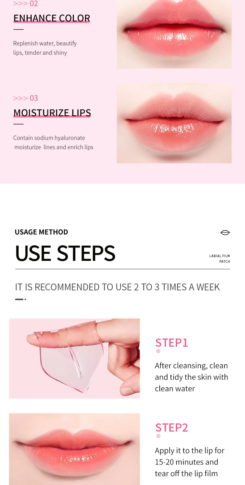 Pink Crystal Collagen Lip Mask