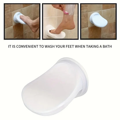 Non-Slip Shower Foot Rest with Strong Suction Grip