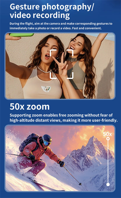 GT3 8K Dual Camera Foldable Drone