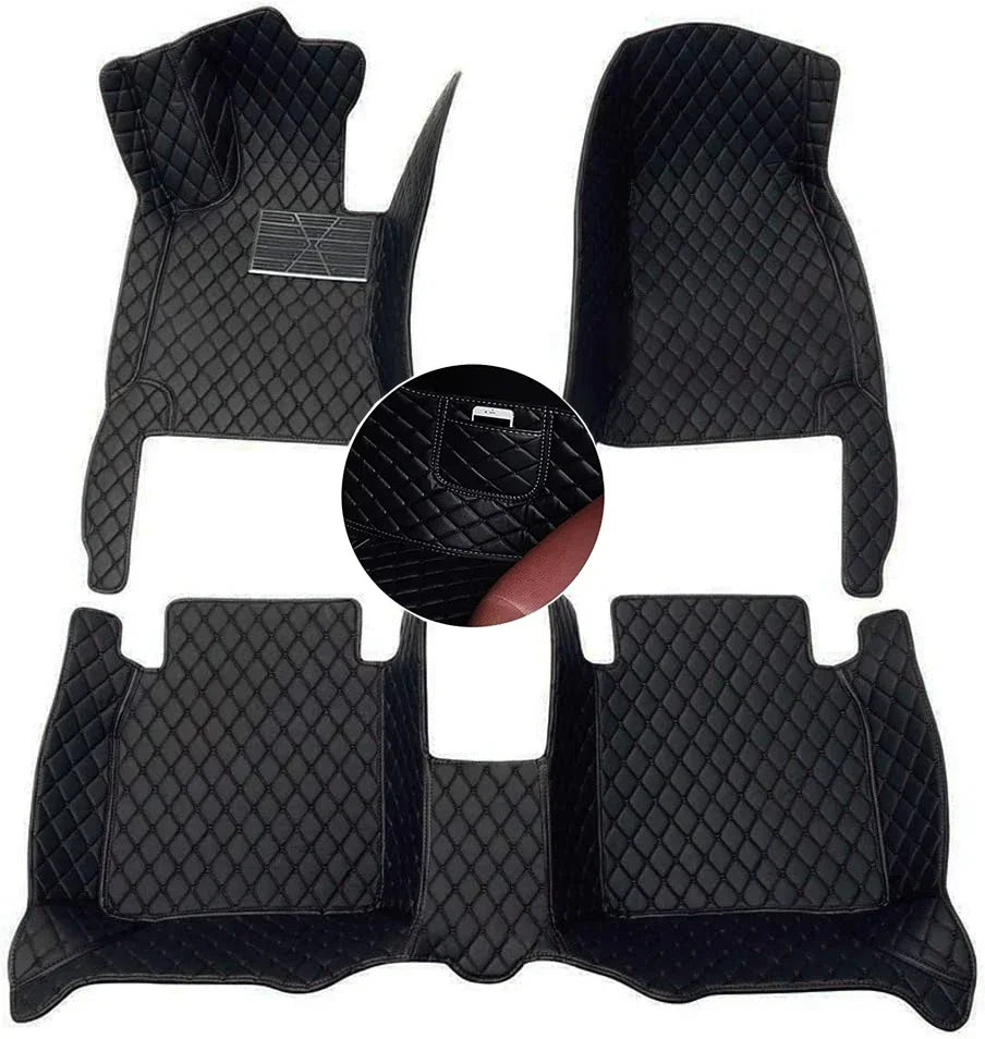 Luxury Waterproof Leather Car Floor Mats