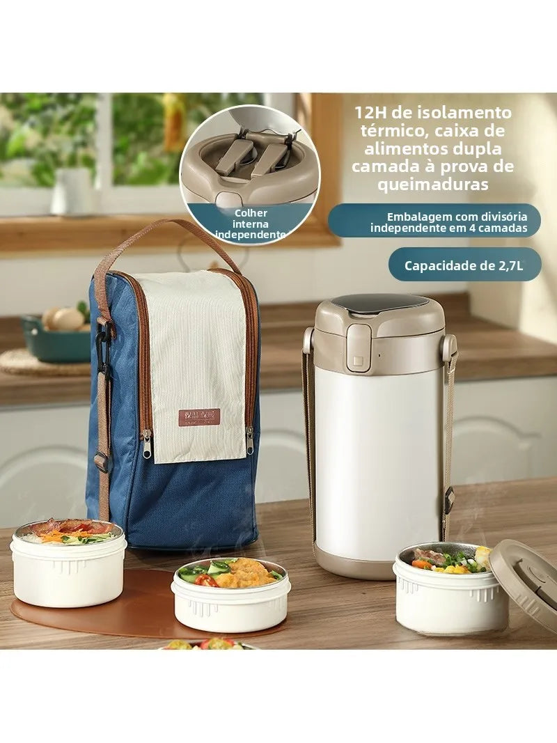 Large-Capacity 316 Stainless Steel Thermal Container