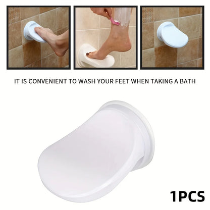 Non-Slip Shower Foot Rest with Strong Suction Grip