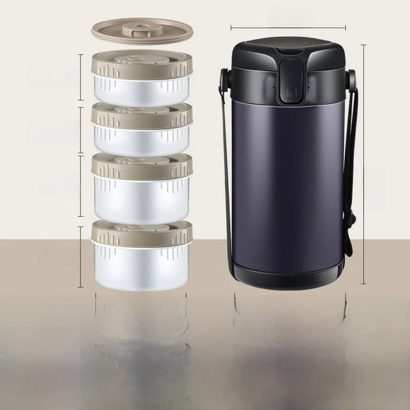 Large-Capacity 316 Stainless Steel Thermal Container
