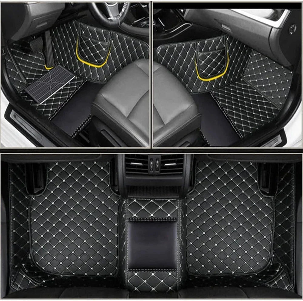 Luxury Waterproof Leather Car Floor Mats