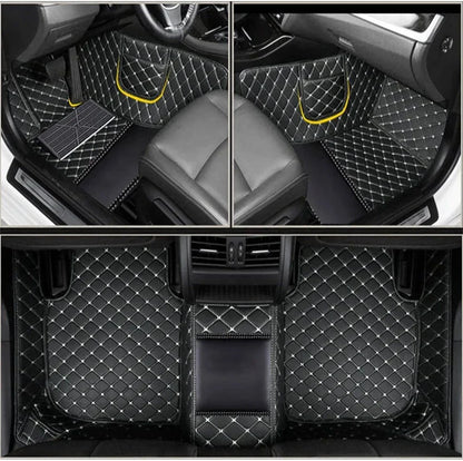 Luxury Waterproof Leather Car Floor Mats