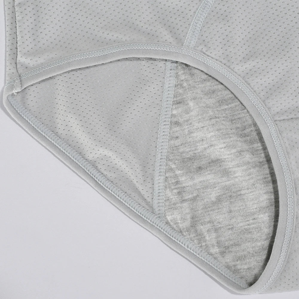 Women's Leak-Proof Mid-Waist Period Panties