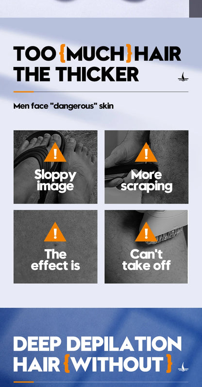 Men's Gentle Hair Removal Cream