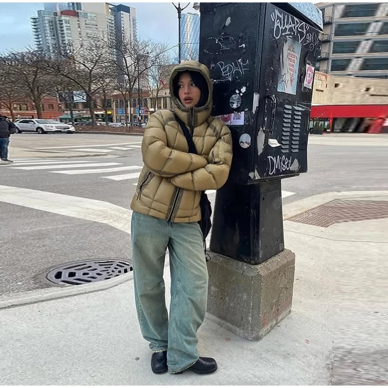 High Street Women’s Hooded Puffer Jacket