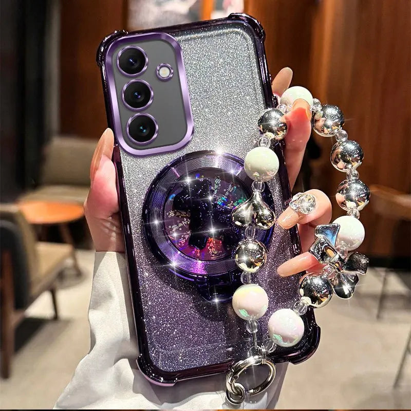 G7 A16 A26 A36 A56 A06 A15 A25 A35 A55 A14 A24 A34 A54 5G Bracket bracelet Case for Samsung Galaxy A17 A07 A37 A5