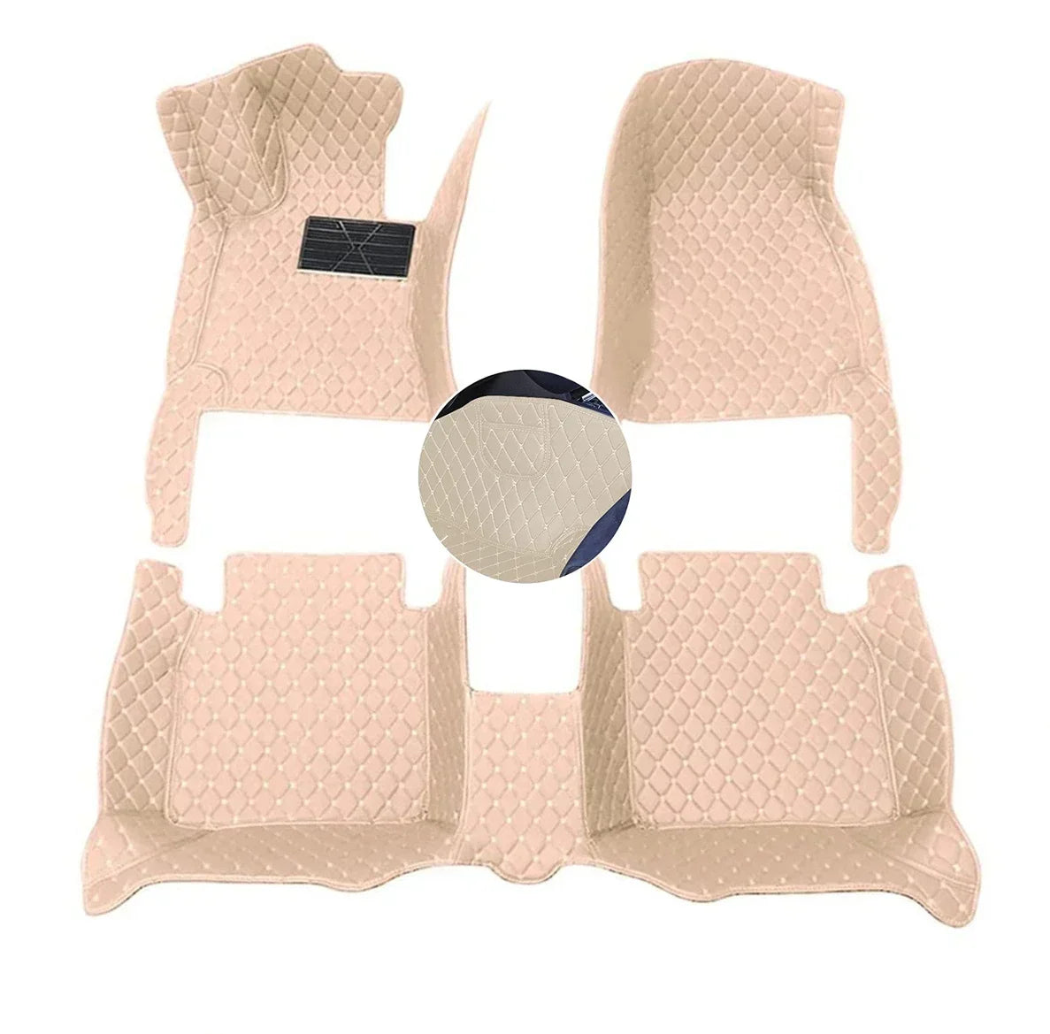 Luxury Waterproof Leather Car Floor Mats